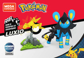 Mega Construx POKEMON GMD36 Manual De Instrucciones