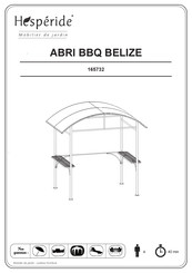 Hesperide ABRI BBQ BELIZE Manual De Instrucciones