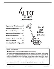 Alto CLARKE C2K 13 Libro De Instrucciones