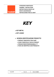 mobirolo KEY METAL Instrucciones Para El Montaje