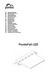 Pontec PondoFall LED Instrucciones De Uso