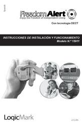 LogicMark 15911 Instrucciones De Instalación Y Funcionamiento