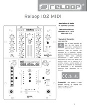 Reloop IQ2 MIDI Manual De Instrucciones