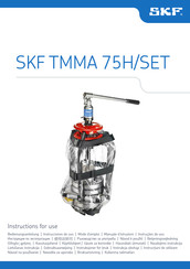 SKF TMMA 75H/SET Instrucciones De Uso