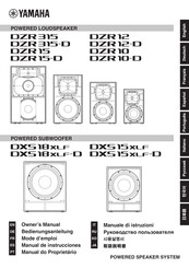 Yamaha DXS 18 xlf Manual De Instrucciones