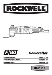 Rockwell RK5151K Manual De Instrucciones