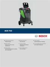 Bosch ACS 753 Manual Original