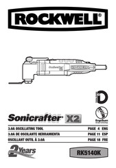 Rockwell Sonicrafter X2 RK5140K Manual De Instrucciones