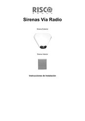 RISCO Group Sirena Exterior Instrucciones De Instalación