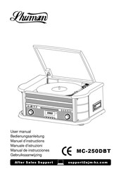 Shuman MC-250DBT Manual De Instrucciones