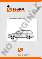 Enganches Aragon OPL005-E Manual Del Usuario