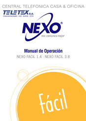 Teletex Nexo facil 1.4 Manual De Operación