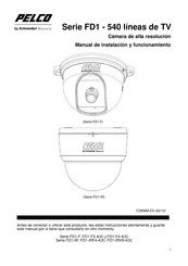 Schneider PELCO 
FD1-IRV9-4 Manual De Instalación Y Funcionamiento