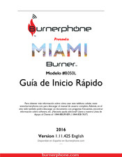 Burnerphone MIAMI B050L Guia De Inicio Rapido