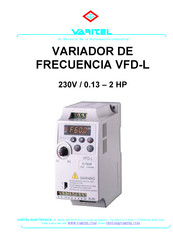 VARITEL VFD-L Manual De Instrucciones