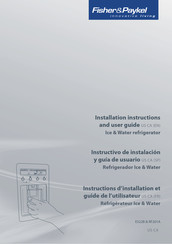 Fisher & Paykel RF201A Instructivo De Instalación Y Guía De Usuario