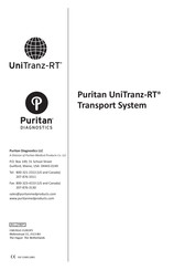 Puritan Diagnostics UniTranz-RT Manual Del Usuario