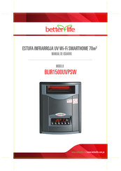 better life BLIR1500UVPSW Manual De Usuario