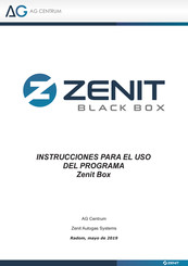 AG Centrum Zenit Box Instrucciones Para El Uso Del Programa