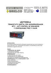 Brielco LECT2001A Manual De Instrucciones