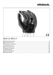 Ottobock 8E44 7 Instrucciones De Uso