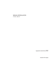 CIATESA S92 Manual De Regulación