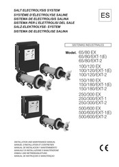 I.D. ELECTROQUIMICA 100/120 EX Manual De Instalación Y Mantenimiento