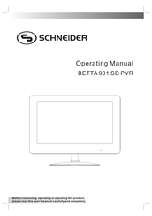 Schneider BETTA 901 SD PVR Manual Del Usario