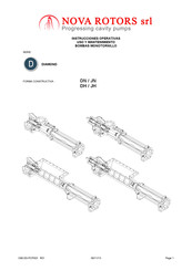 NOVA ROTOTS DIAMOND DH Manual De Instrucciones, Uso Y Mantenimiento