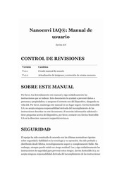 Envira IOT Nanoenvi IAQ Manual De Usuario