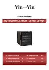 Vin sur Vin VSV12F Manual De Utilización