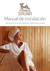 France Sauna Luxe 5 personas Manual De Instalación