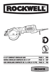 Rockwell RK3441K Manual De Instrucciones