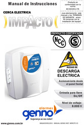 Genno IMPACTO Manual De Instrucciones