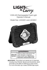 Light-N-Carry LNC2551 Manual Del Operador