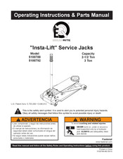 EQUIPRITE Insta-Lift 5100788 Instrucciones De Funcionamiento Y Manual De Piezas