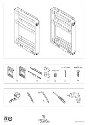 Menage Confort 49092014 /07 Instrucciones De Montaje