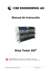 CBR ENGINEERING Shop Tester 200 Manual De Instruccion