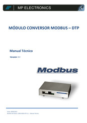 MP Electronics CONV MOD-DTP Manual Tecnico