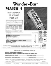 Wunder-Bar MARK 4 Manual Del Usuario