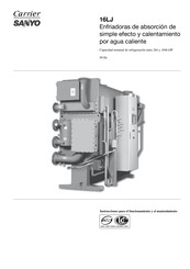 Carrier-Sanyo 16LJ Instrucciones Para El Funcionamiento Y El Mantenimiento