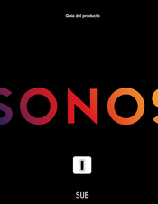 Sonos SUB Guía Del Producto