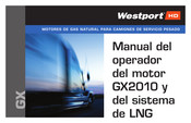 Westport GX2010 Manual Del Operador