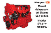 Westport HD ADR80/02 Manual Del Operador