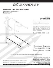 Zynergy ZY-MT201 Manual Del Propietário