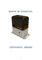 Globmatic CENTAURUS 400 Manual De Instalación