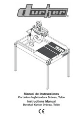 durher Teide T Manual De Instrucciones