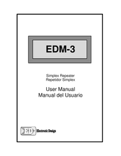 Electronic Design EDM-3 Manual Del Usuario