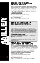 Dalloz Fall Protection Miller 70 Serie Manual Del Usuario