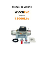 WinchPro 13000Lbs Manual De Usuario